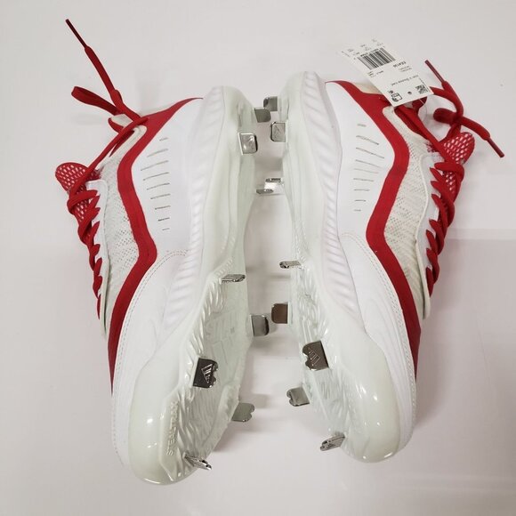 Adidas Men\'s Icon‎ V Bounce Iced Out Metal Baseball Cleats, Red - Size US 12 main image 4